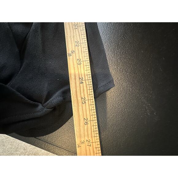 Maria Cornejo Size 10 Women Pull On Tapered Leg Pants Black 25” Inseam 19-23 - Picture 9 of 11